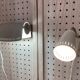 Paire d'appliques modulables design scandinave 1950.