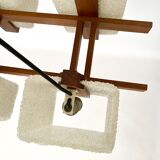 Vintage Scandinavian 70s chandelier.