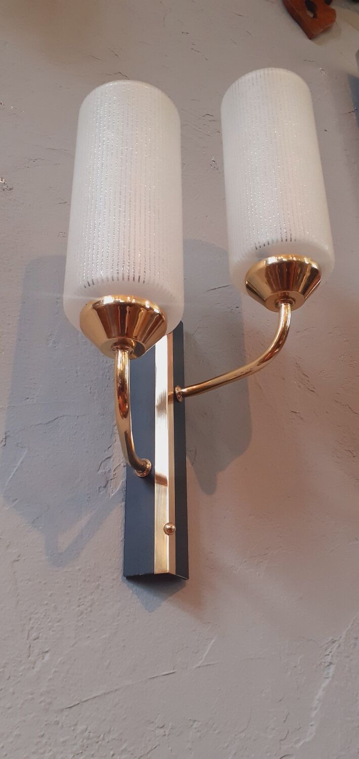 Double vintage wall lamp 50