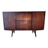 Buffet haut vintage en teck – Design scandinave