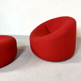 Pumpkin and ottoman chair by Pierre Paulin for Ligne Roset, 2008