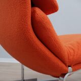 Giovanni Offredi for Saporiti Wave Lounge Chair, 1970s