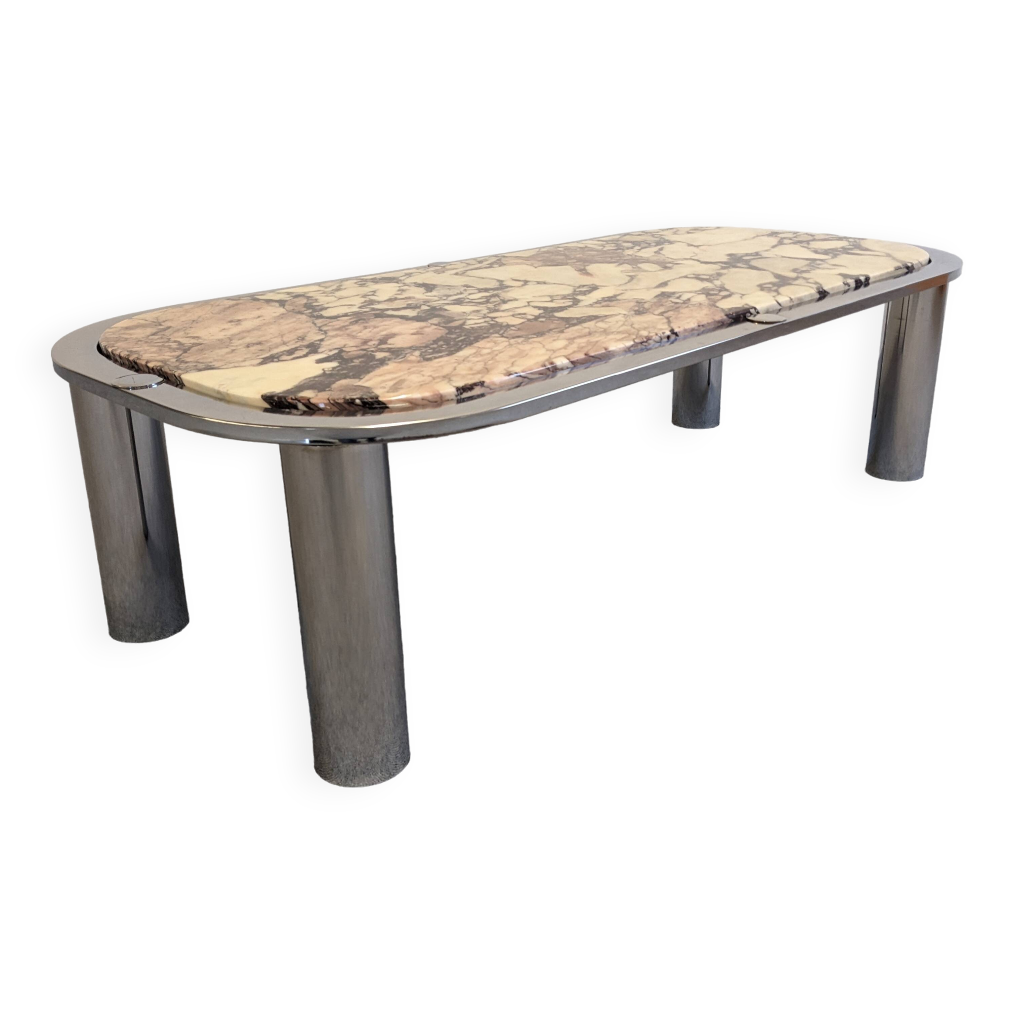 Italian marble coffee table from the 60s/70s