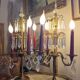Pair of candlesticks called girandolle