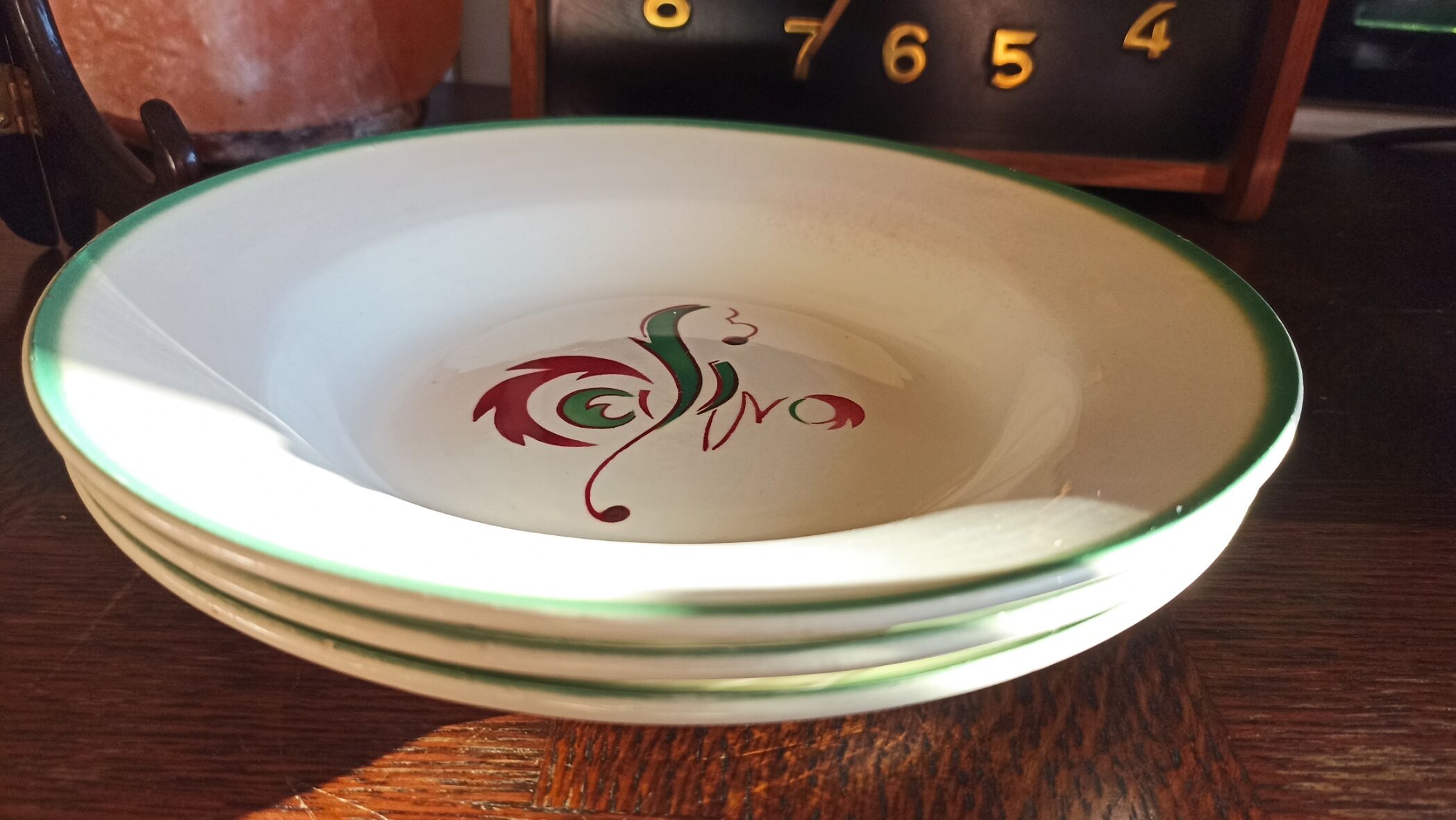 3 hollow plates Digoin - Casino