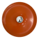 Honsel orange space age disc lamp , 1970s selected by Charlotte perriand