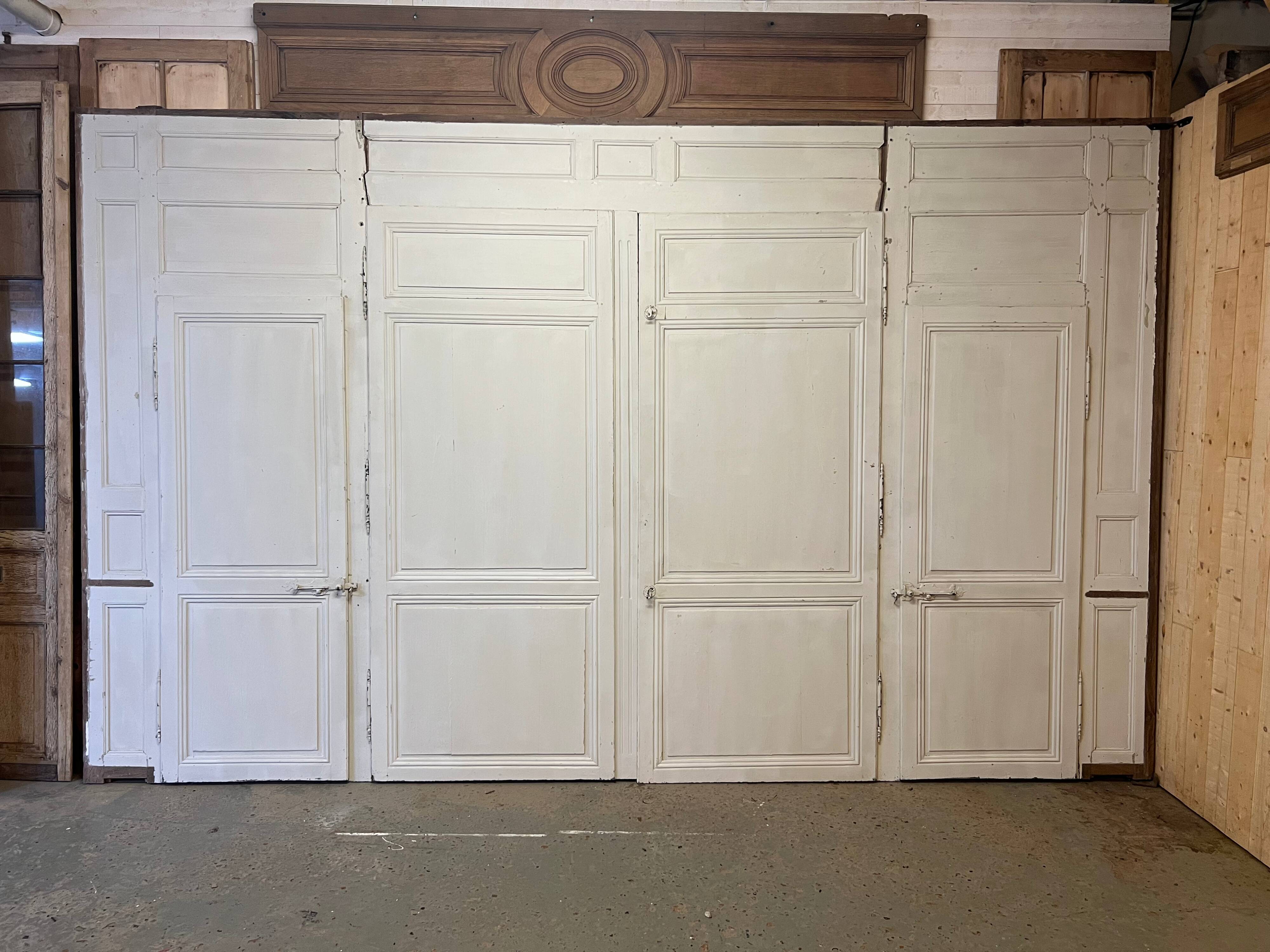 19th-century oak woodwork