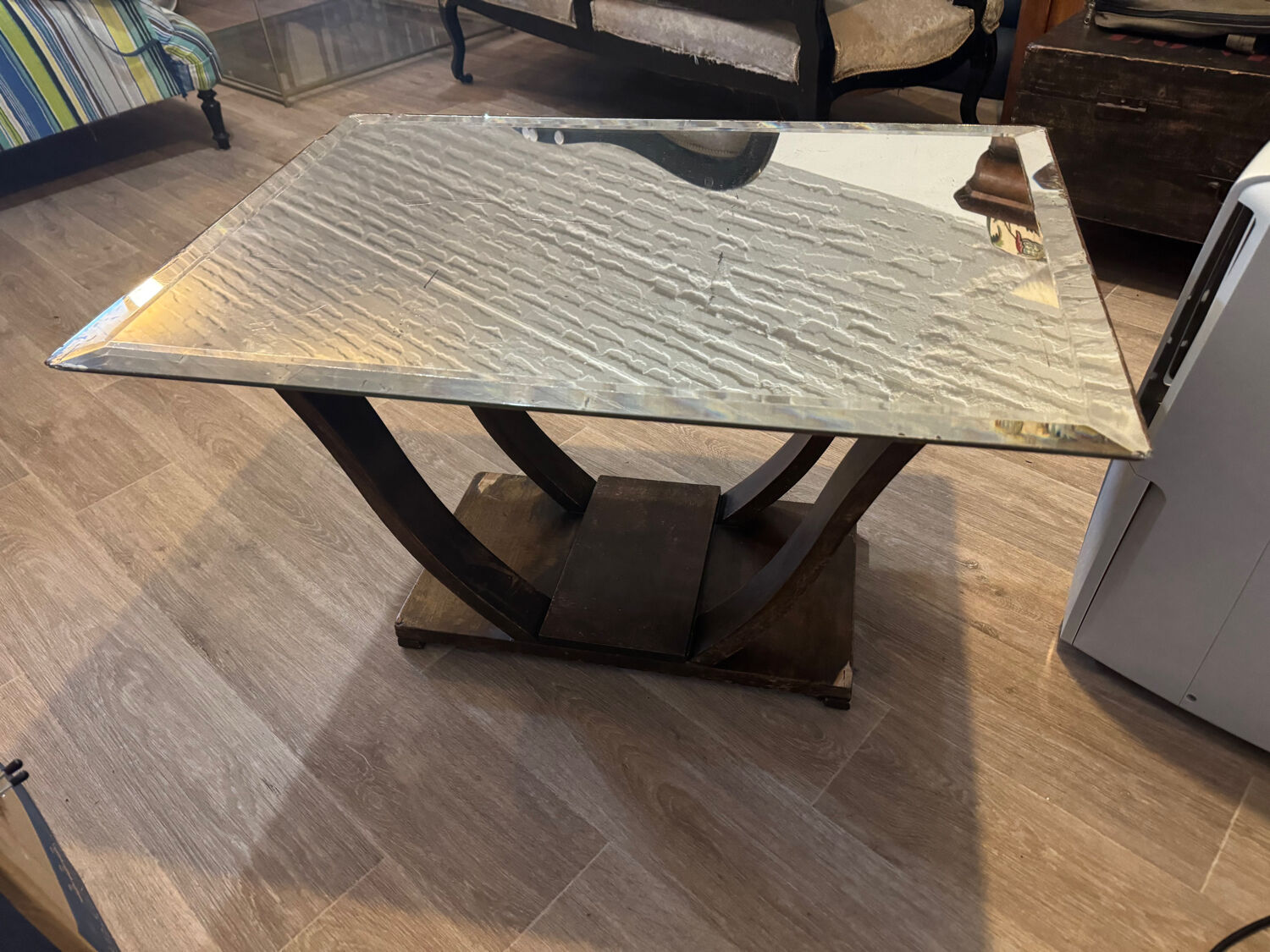 Mirror coffee table