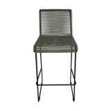Olive green cenote bar stool