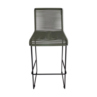 Olive green cenote bar stool