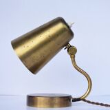 Karl Boréns for Borås Sweden, 1950s Desk Lamp made in Brass