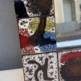 1960s ceramic mirror