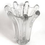 Crystal vase from the 60s Height 27 cm
