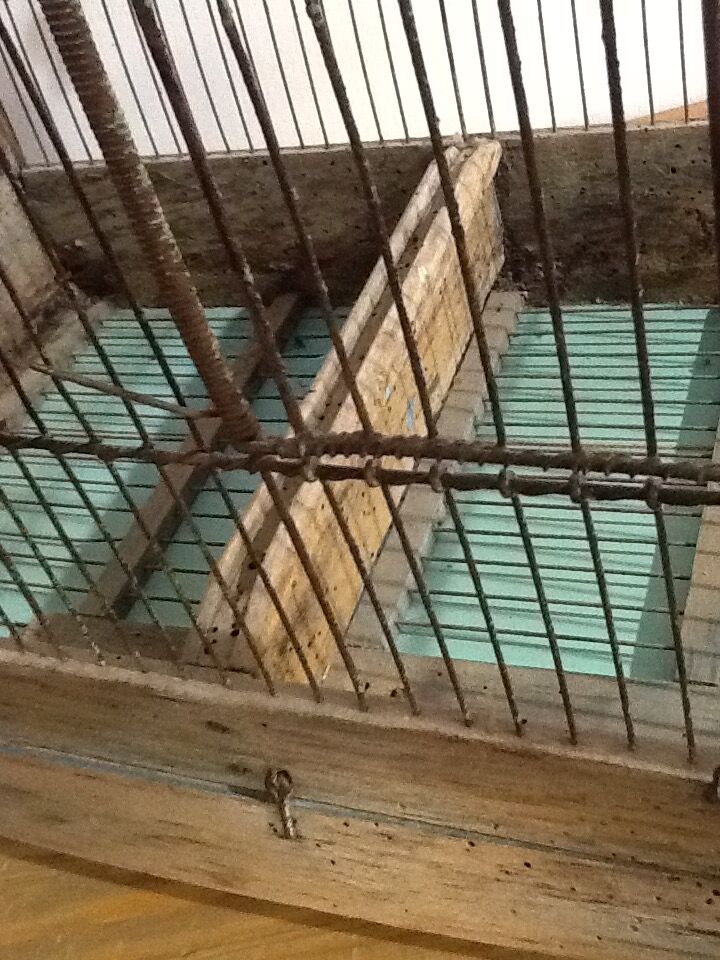 Wooden cage