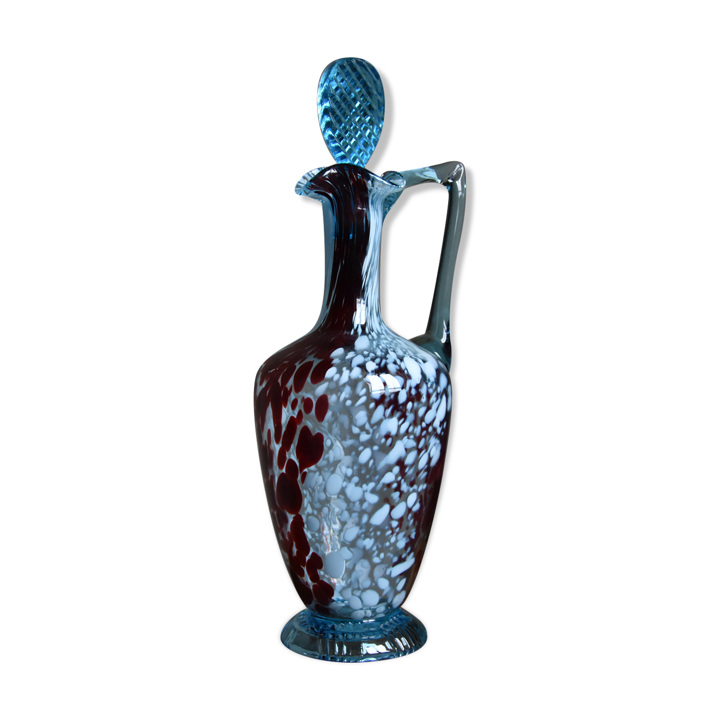 Antique glass decanter