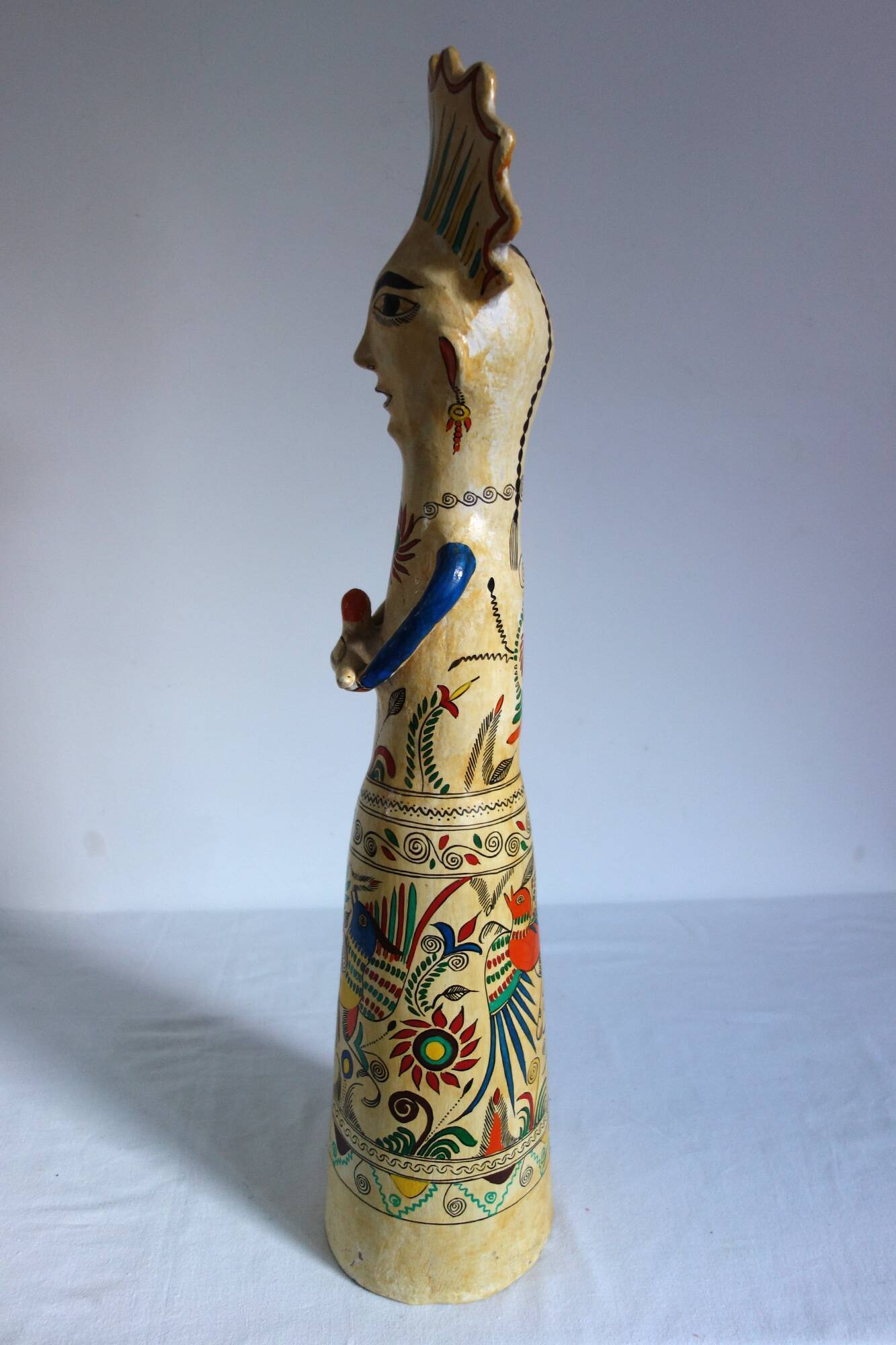 Large vintage ceramic sculpture, Tonala, Mexico