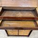 Mahogany writing cabinet