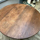 Round oak table with shutters