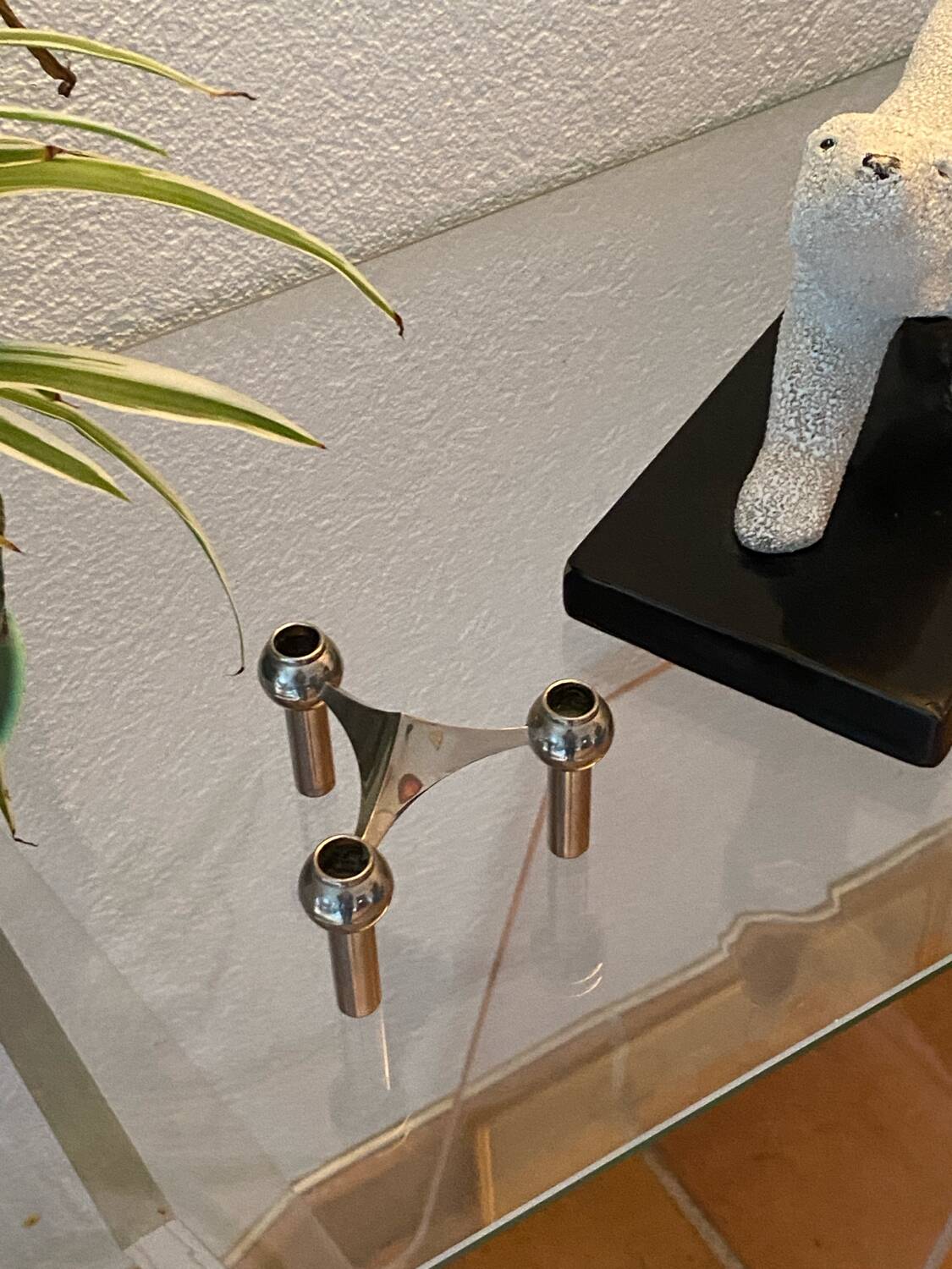 Stoff Nagel design candlestick from the 1960s