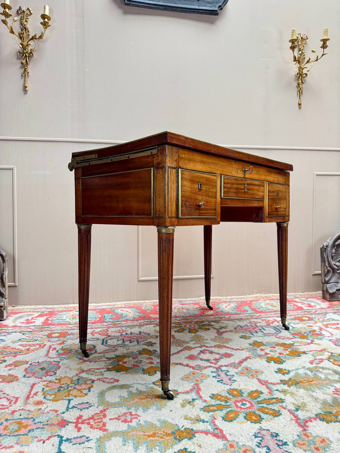 Louis XVI and XVIII Mahogany Dressing Table