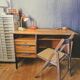 Bureau moderniste teck 1950,60