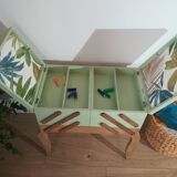Vintage sewing basket