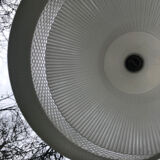 Vintage glass hanging lamp