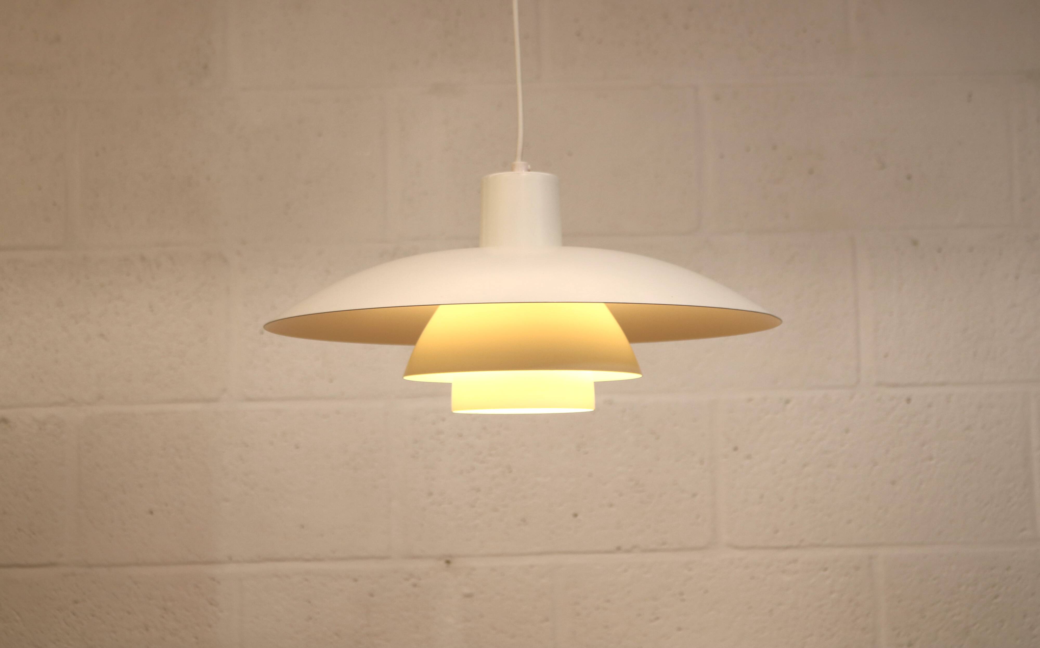 Vintage louis poulsen ph 4/3 pendant lamp: danish mid-century modern