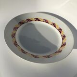 Hollow dish Limoges porcelain art deco