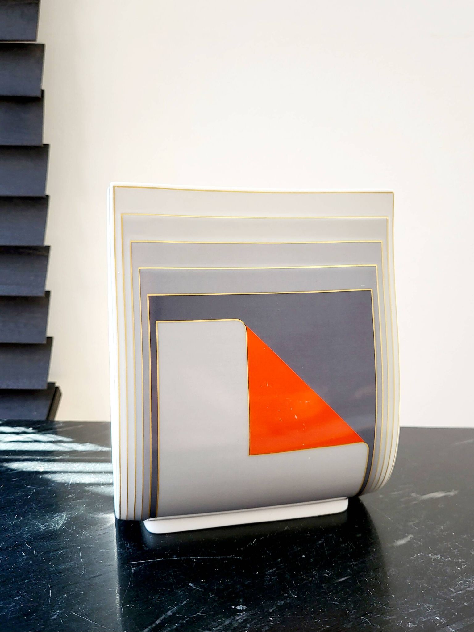 Studio Rosenthal Linie Vaas, intervenante Christa Goltz, 1980