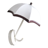 Ceramic wall lamp umbrella 70s