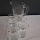 Carafe and glasses