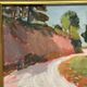 Original Danish Oil on Canvas – “Varm dag, Frankrike”  by Bente Bjerregaard