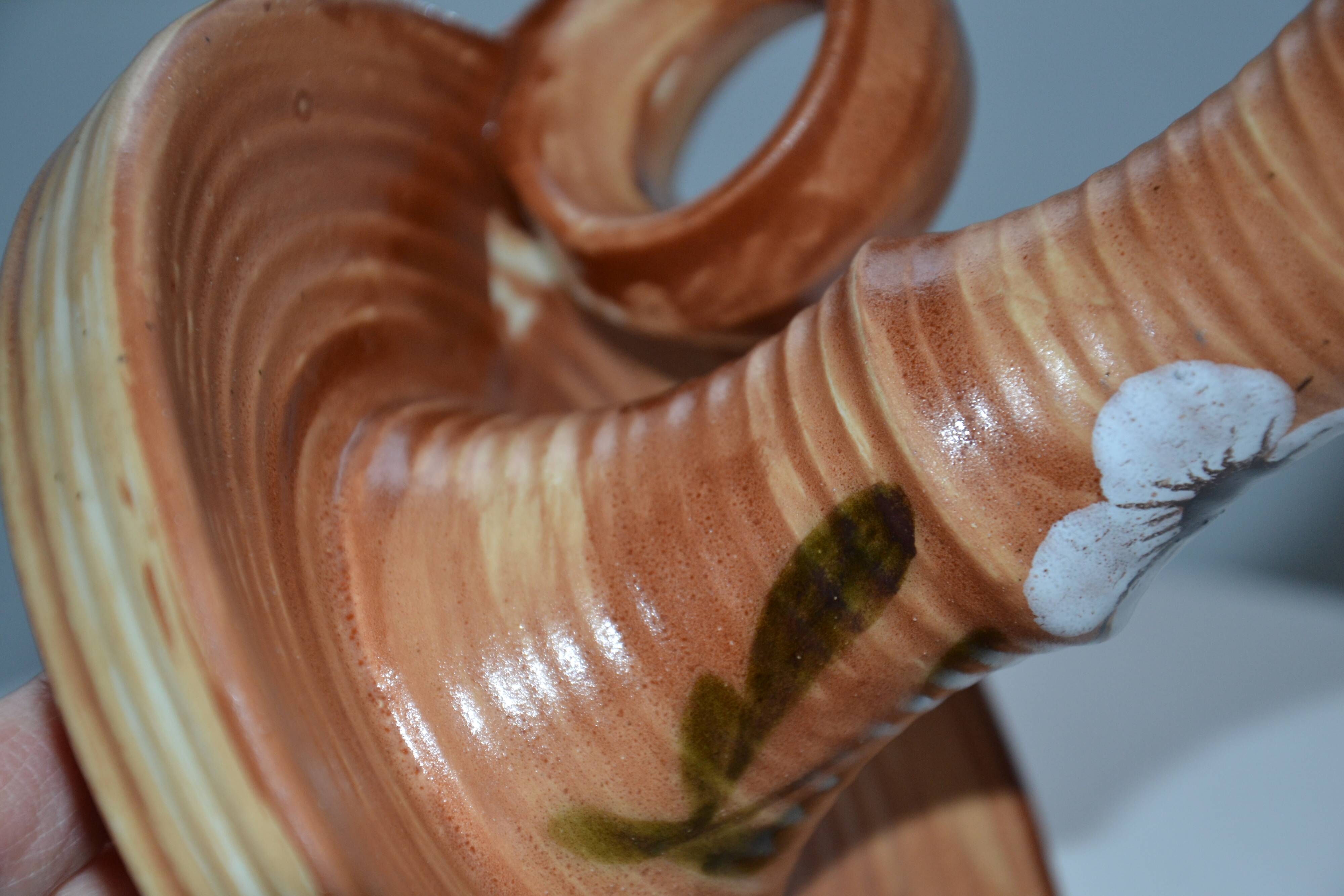 St Clement ceramic candle holder