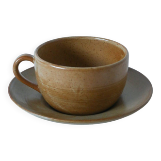 Large stoneware lunch cup 1970
