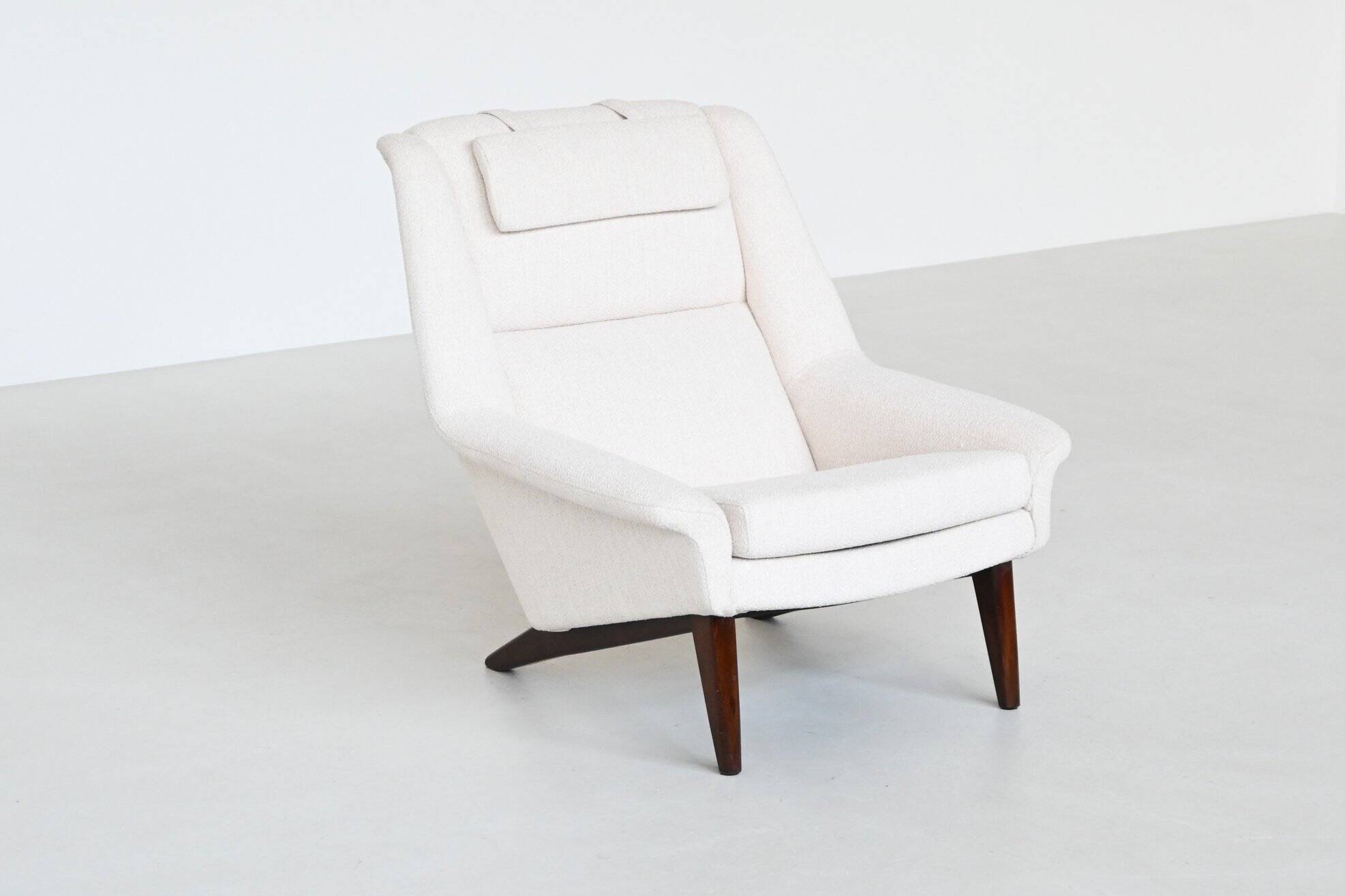 Fauteuil lounge Folke Ohlsson modèle 4410 Fritz Hansen Danemark 1960