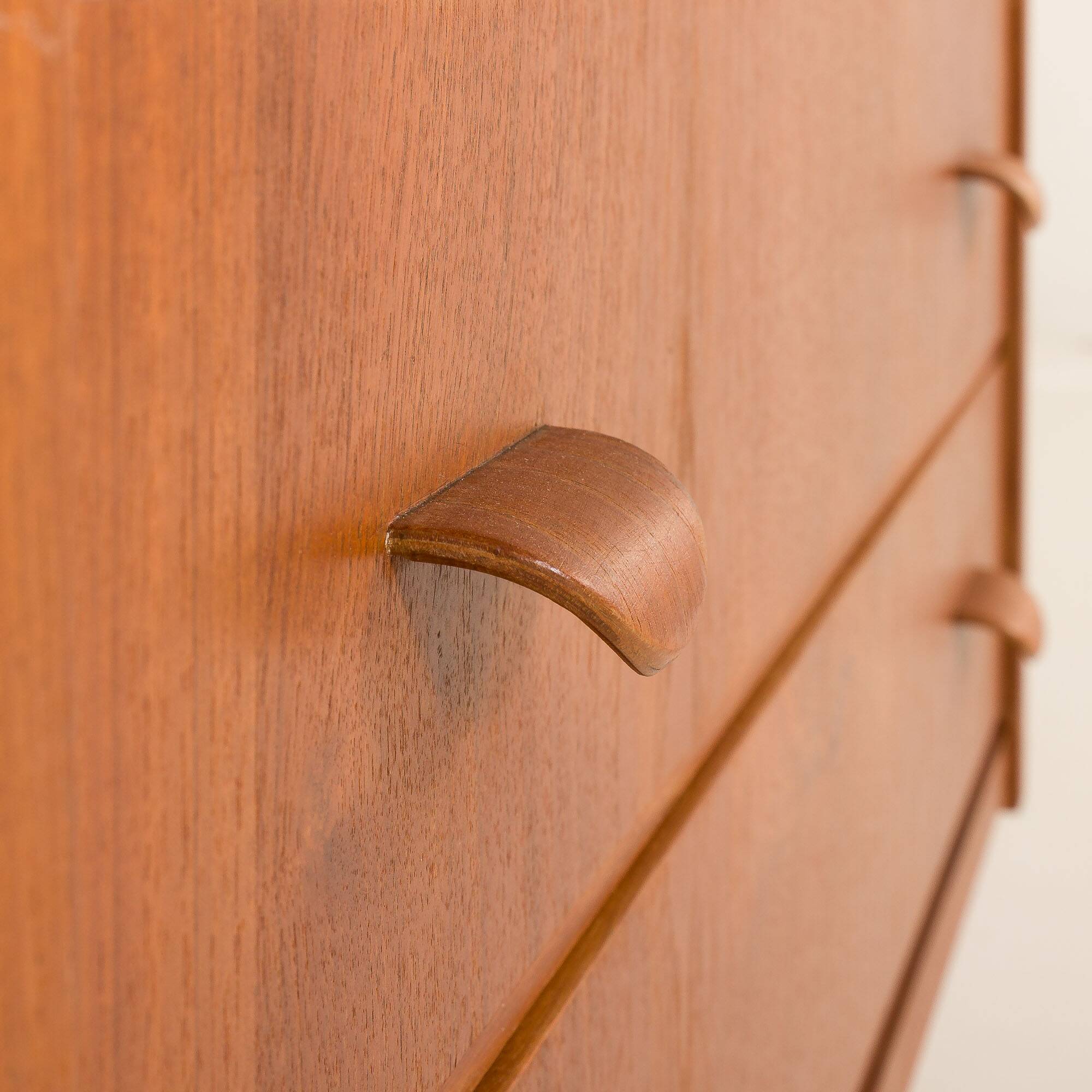 Danish teak secretire with hidden vanity attr. to Poul Volther, 1960s