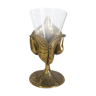 Golden brass chalice