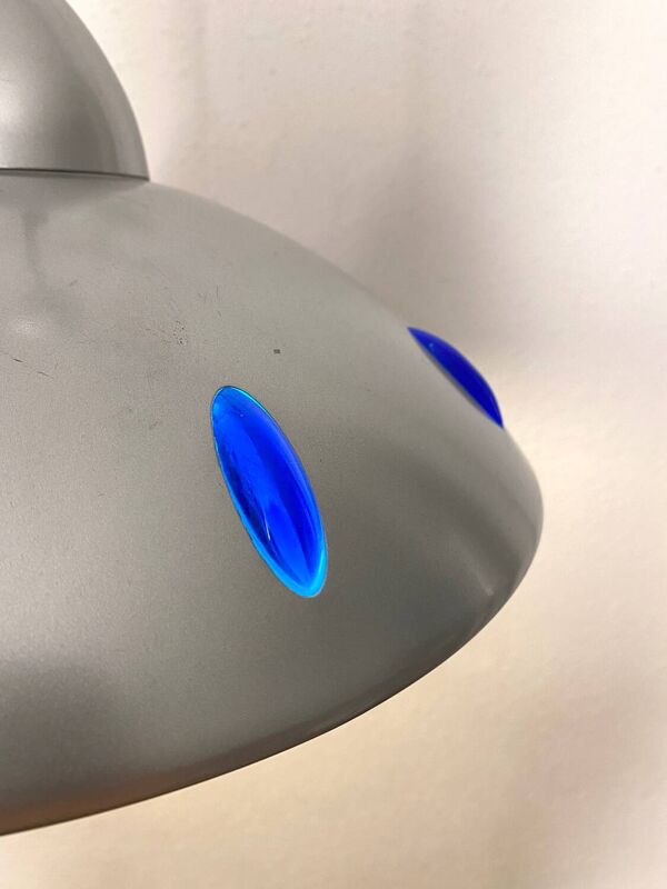 Suspension luminaire space age ovni/ ufo par Igor Paris vintage