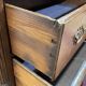 Late 19th century English oak chest of drawers