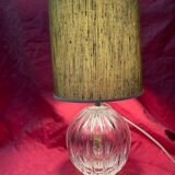 Vintage Daum crystal lamp 1970