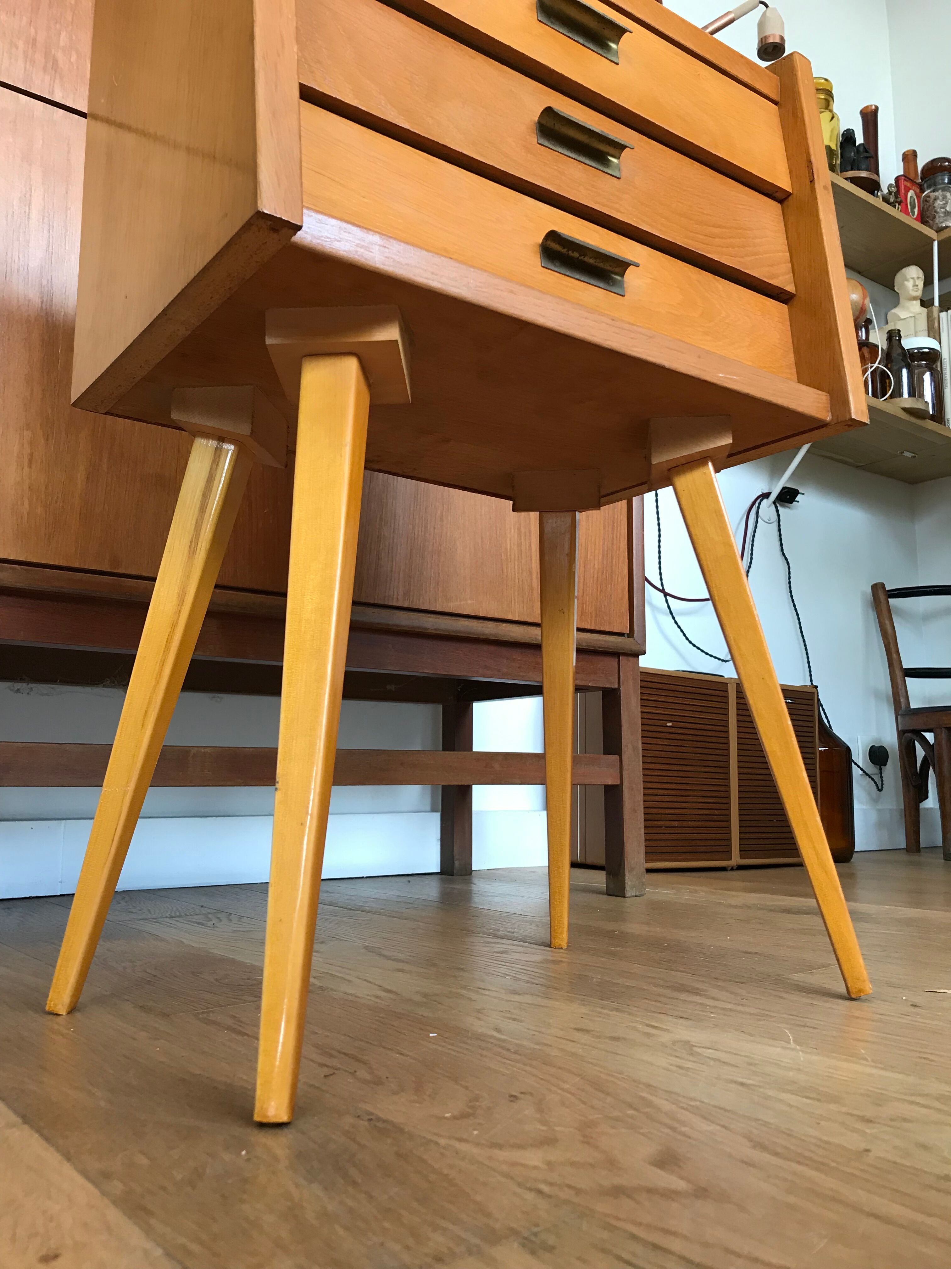 Scandinavian bedside table