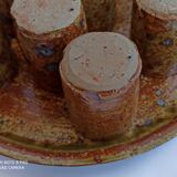 Service La Borne in raw pyrity sandstone