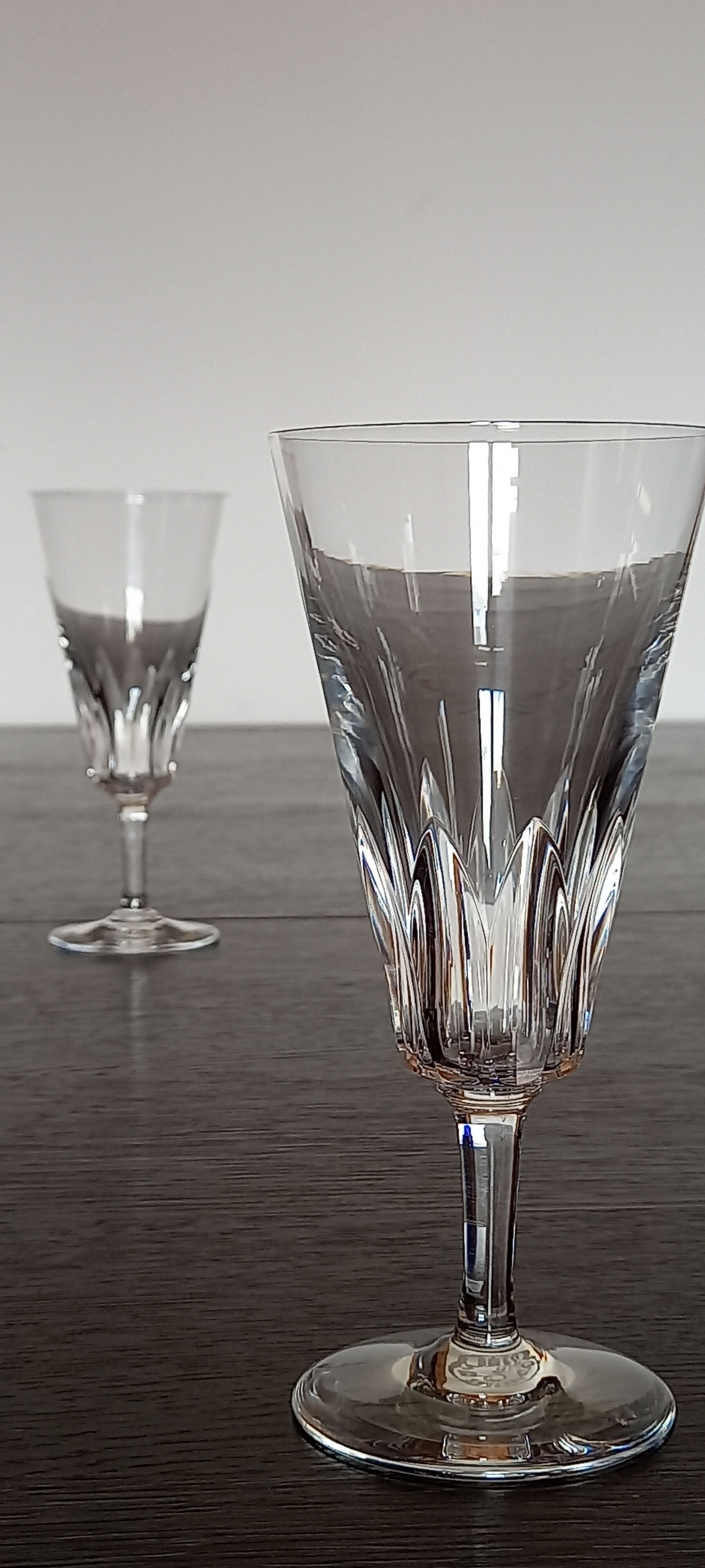 Baccarat 12 champagne flutes