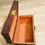 Small boiled cardboard box