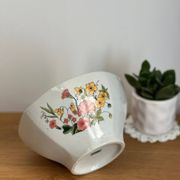 Vintage XXL bowl in speckled glazed stoneware 1980