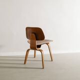 Vintage Mid Century Wooden Plywood Charles & Ray Eames "DCW" Chair, 1950s