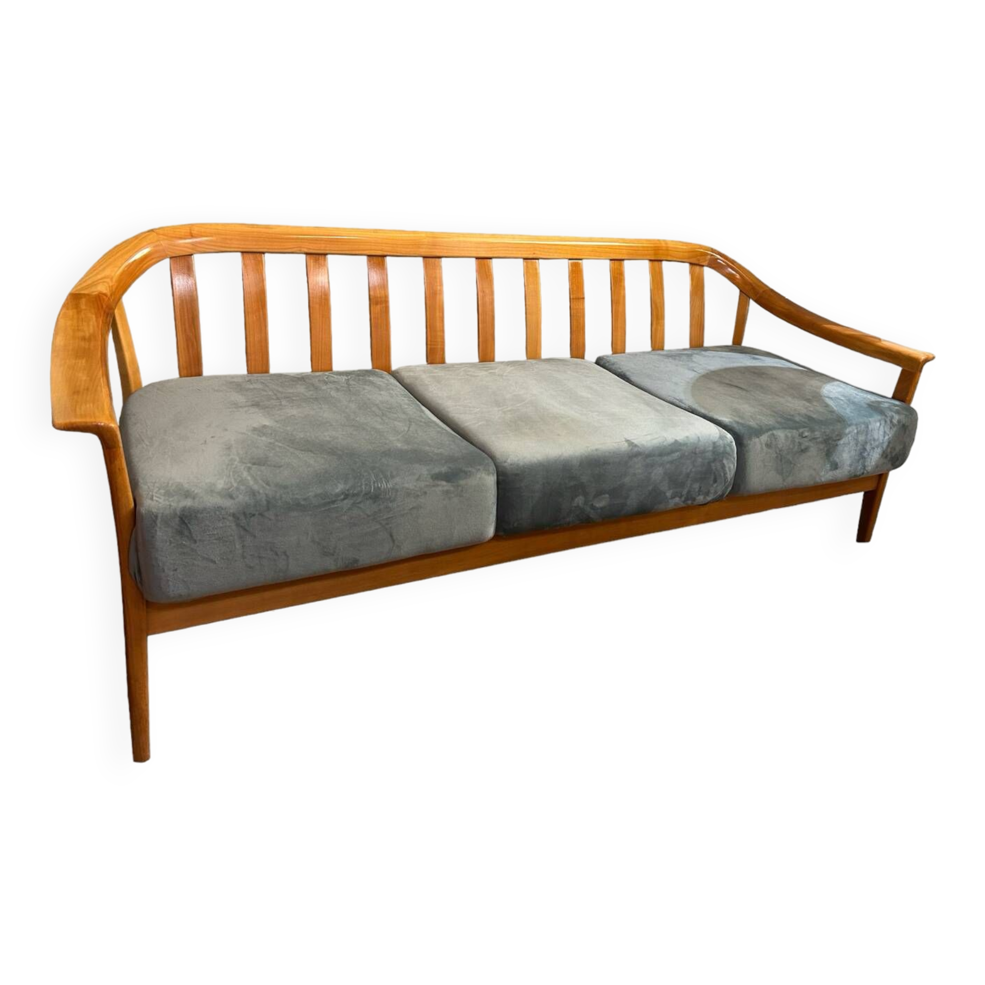 Three-seater bench Knoll Antimott 1960