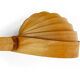 Pine veneer wall lamp/visor light by Translandia. Denmark 1960s