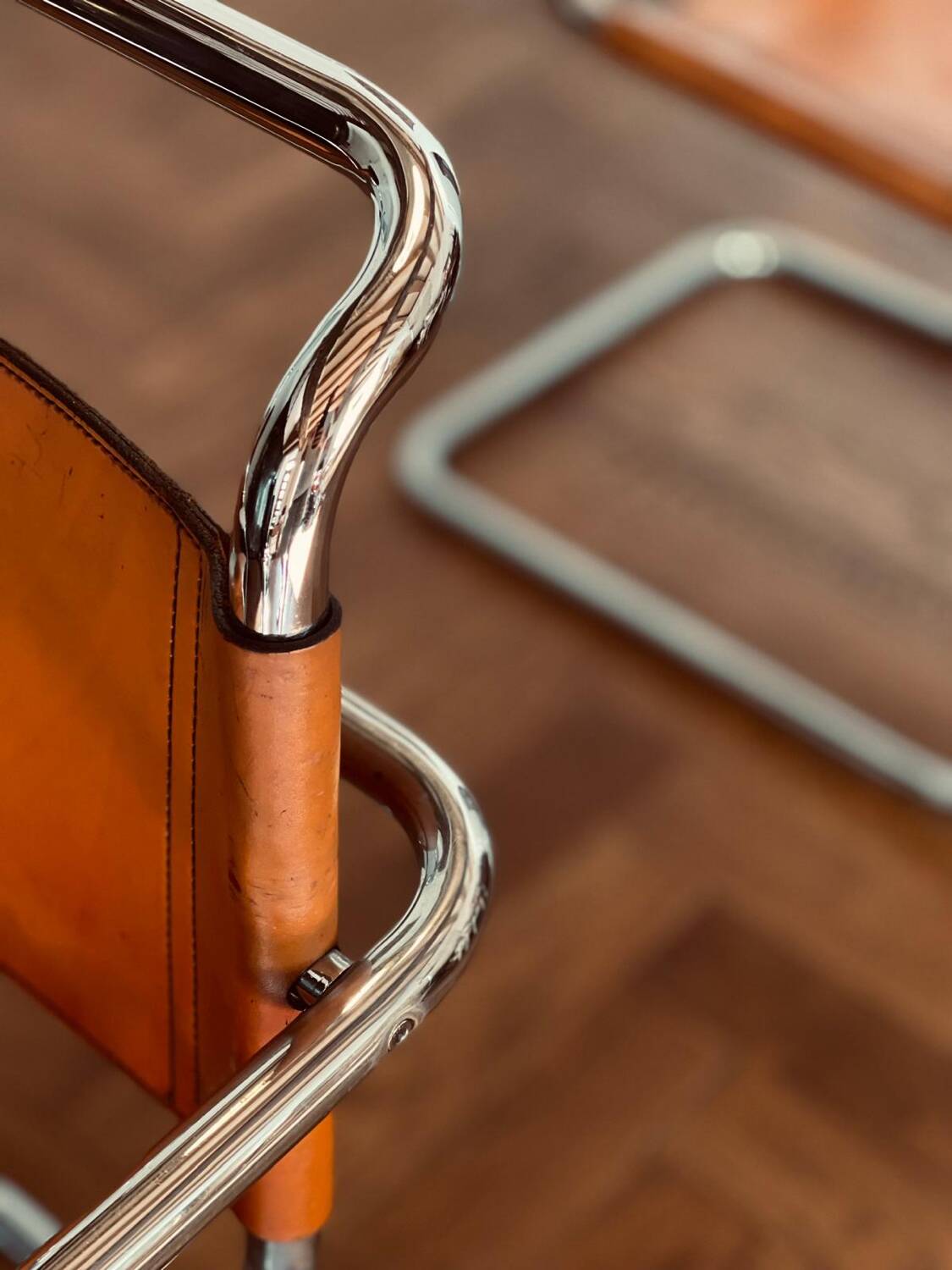MR20 armchair by Ludwig Mies van der Rohe, 1970s edition
